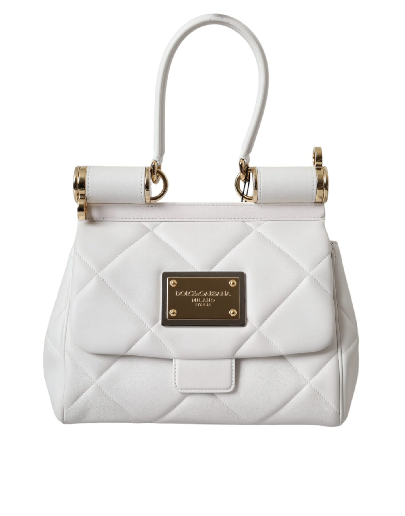 Dolce & Gabbana Kalbsleder 90er Jahre SICILY Schultertasche Damentasche (Pre-Owned)