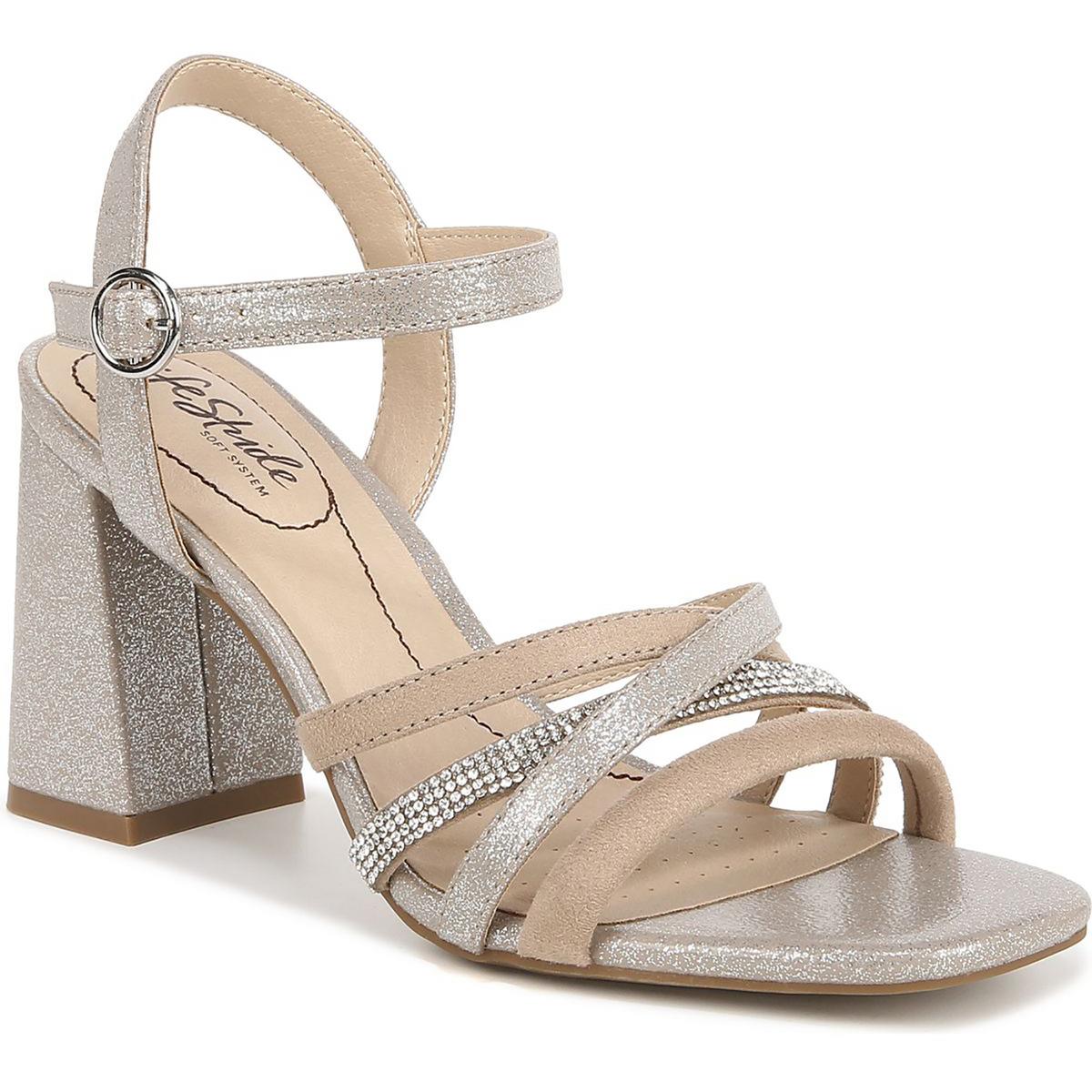 Belle Strass mit Riemchen Absatzschuhe