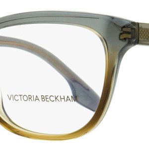 Victoria Beckham Rechteckige Brillen für Damen VB2607 038 Graubraun 55mm