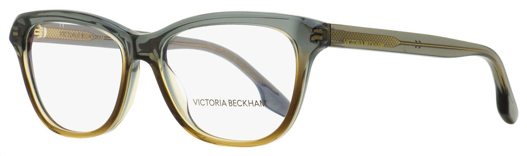 Victoria Beckham Rechteckige Brillen für Damen VB2607 038 Graubraun 55mm