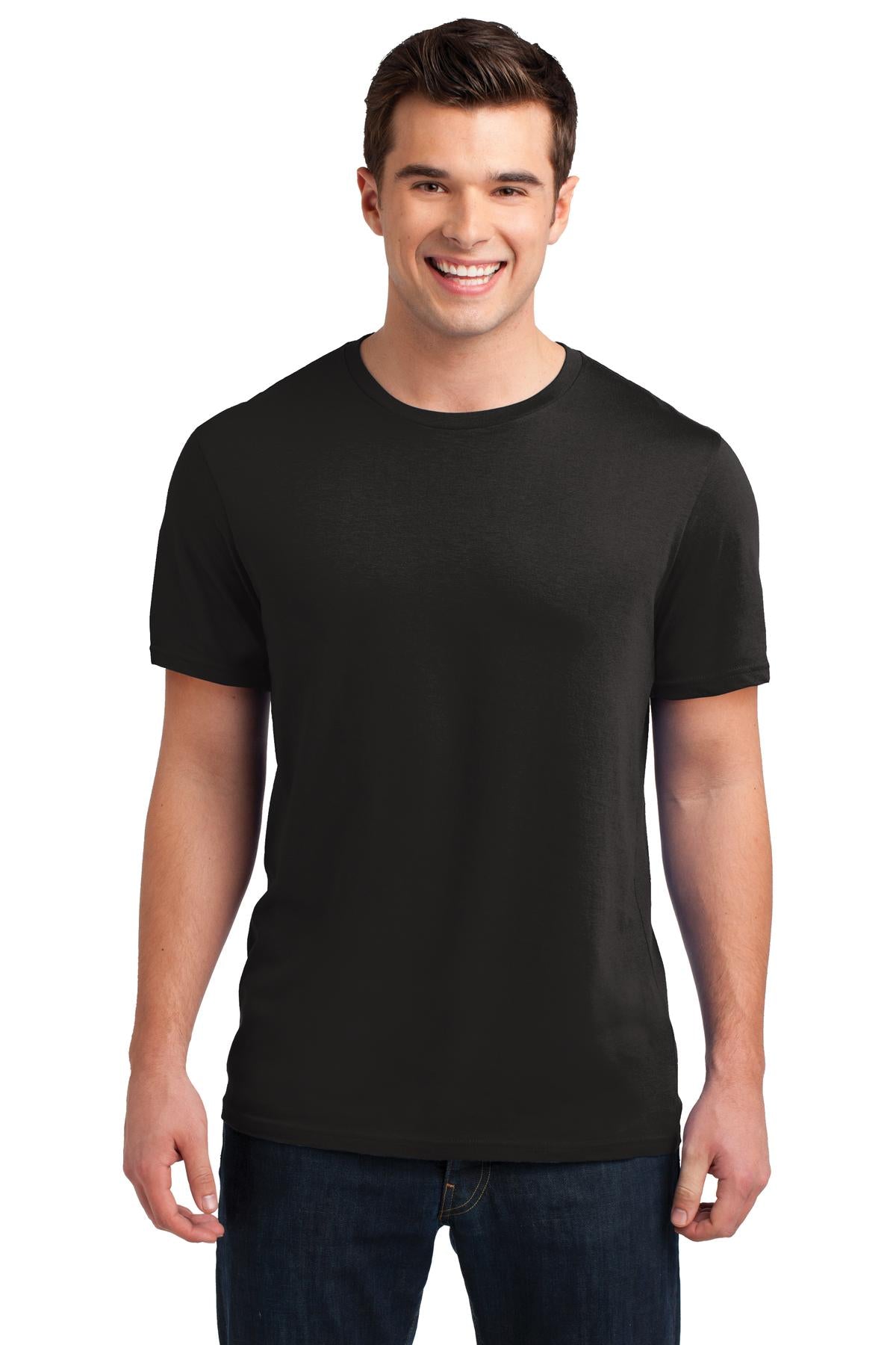 District Junge Herren weich Wash Crew T-Shirt DT4000