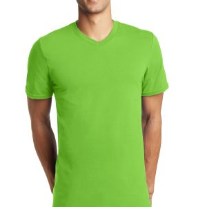 District – Young Herren The Concert Tee V-Ausschnitt DT5500