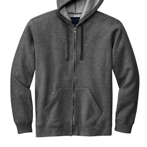 Volunteer Strickjacke aus Fleece mit durchgehendem Reißverschluss VL130ZH – Kapuzenpullover