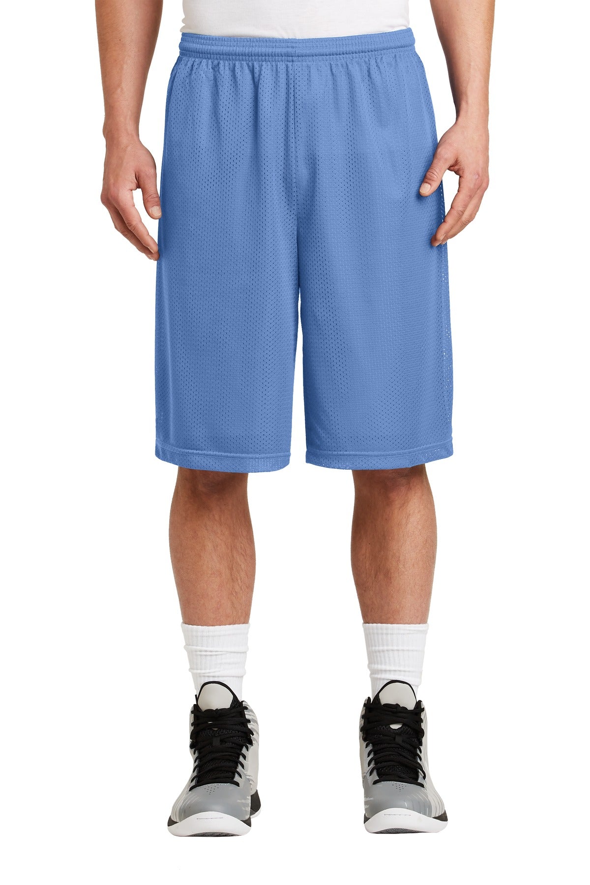 Sport-Tek Herren Extra Lange PosiCharge klassisch Mesh Shorts ST511