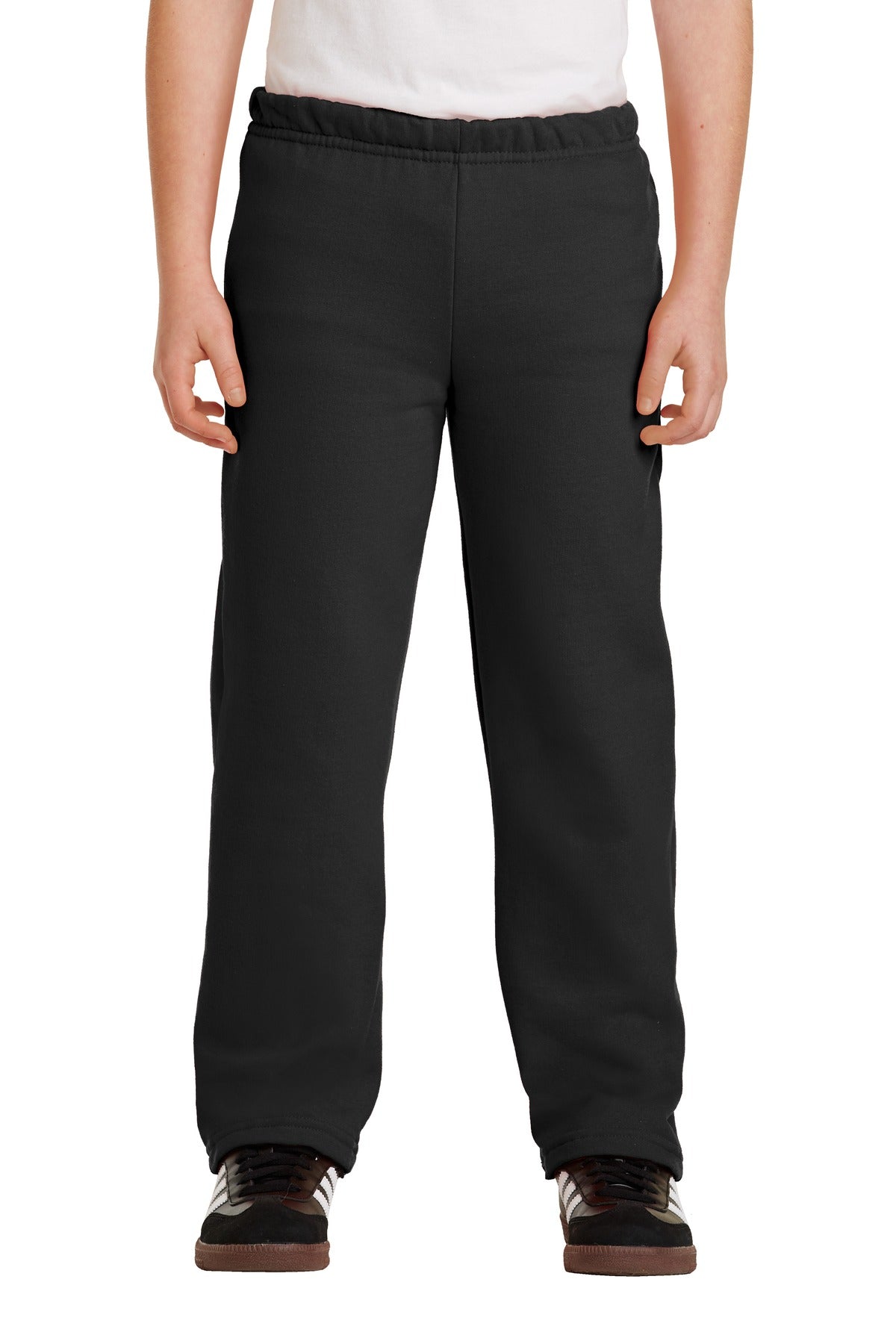 Gildan Jugend schwere MischungOpen Bottom Sweatpants