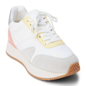 Farrah-Sneaker für Damen in Weiß/Gelb