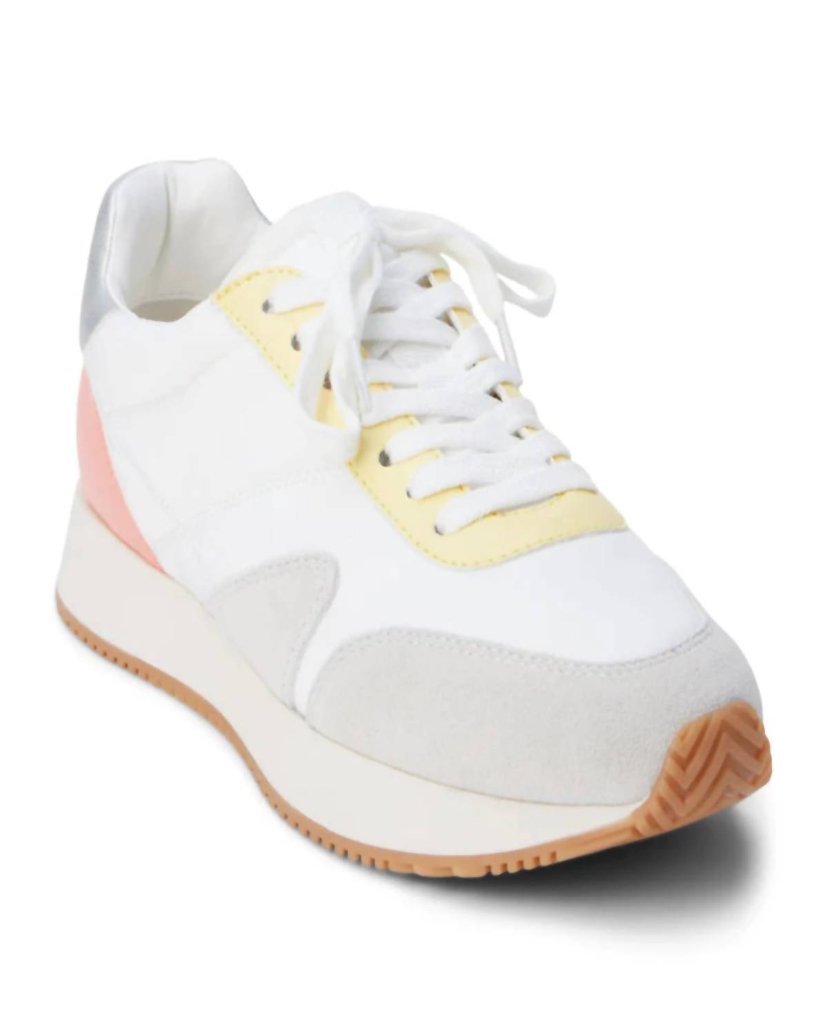 Damen Farrah Sneaker in Weiß/Gelb