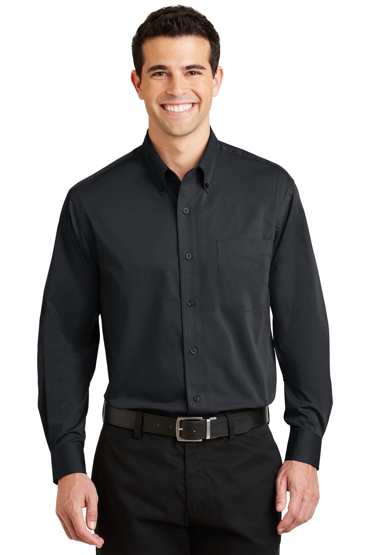 Port Authority Tonal Muster Easy Care Hemd S613