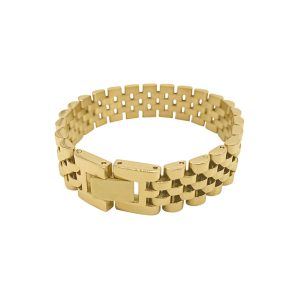 Tarnish Resistant 14k Gold überzogene Armband – Armbanduhr