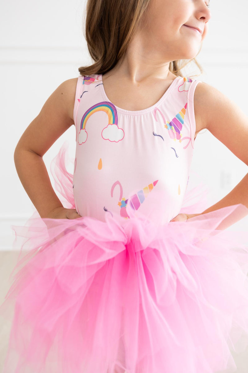 Bubblegum Einhorn Top Tutu Trikot