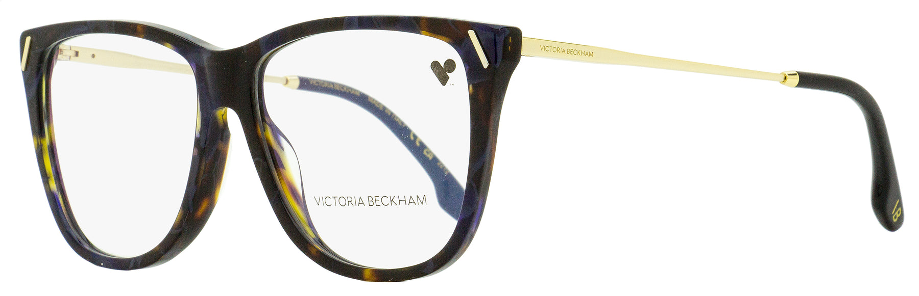Victoria Beckham Sonnenbrillen für Damen VB2636 418 Havana Blau 56mm