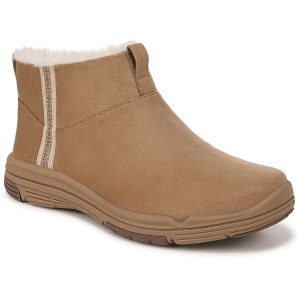Bernstein Kunstpelz gefütterte Stiefeletten