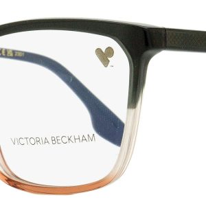 Victoria Beckham Rechteckige Brillen für Damen VB2614 039 Grau-Rose 57mm