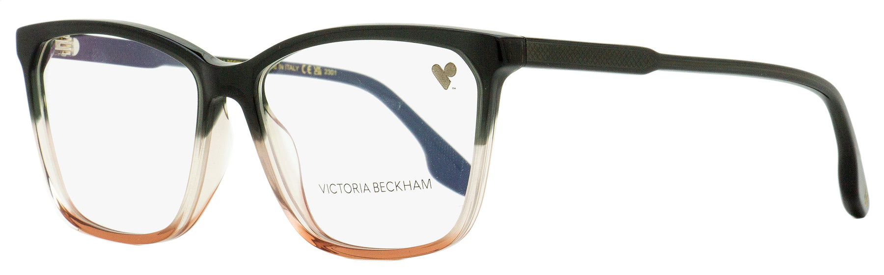 Victoria Beckham Rechteckige Brillen für Damen VB2614 039 Grau-Rose 57mm