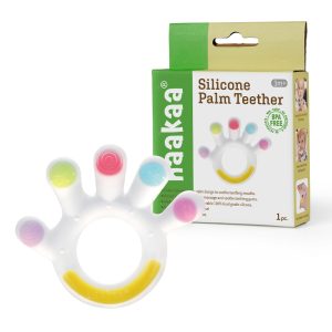 Haakaa Silikon-Handflächenbeißring, 1 PK