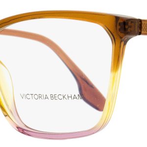 Victoria Beckham Rechteckige Brillen für Damen VB2614 241 Karamell/Rosa 57mm