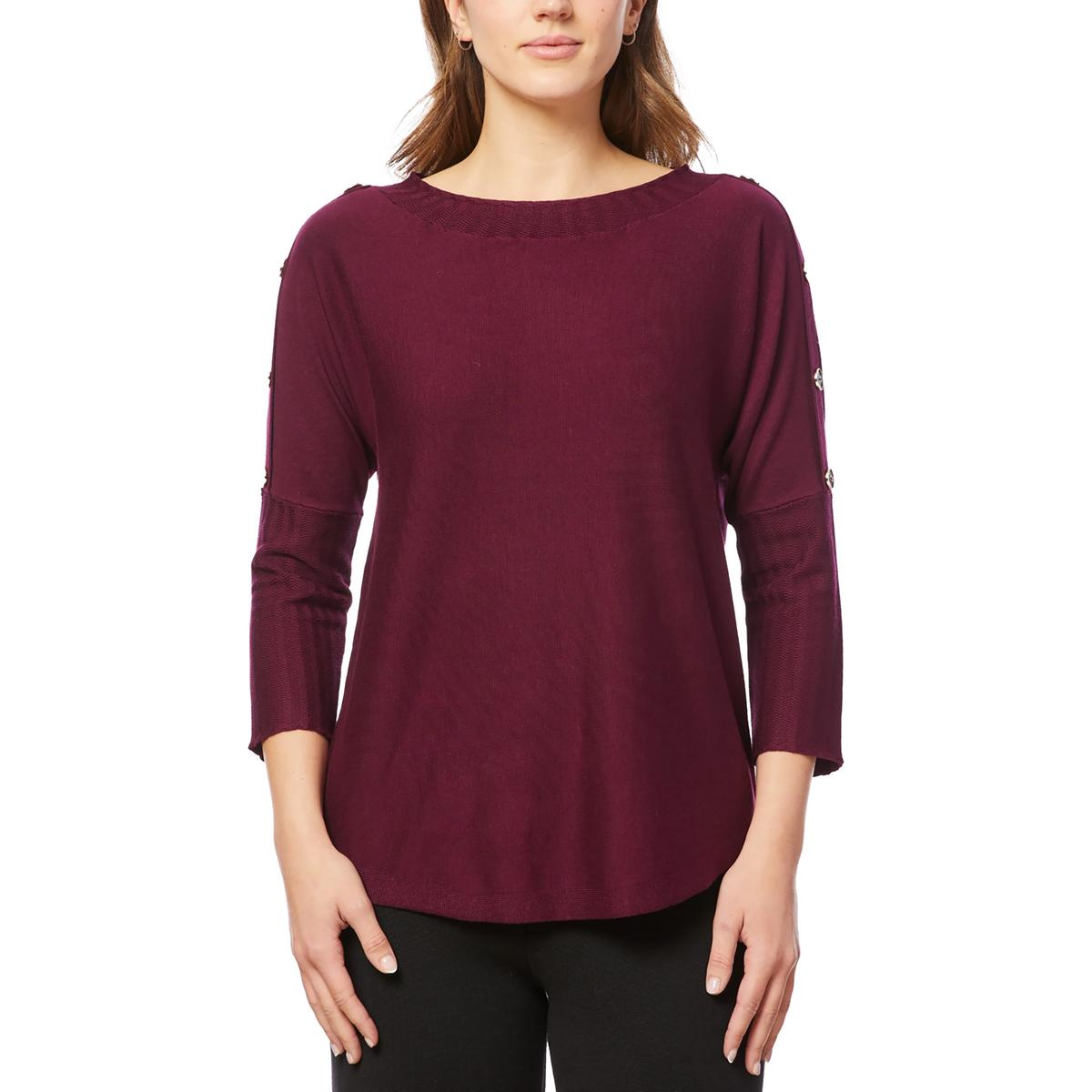 Strickpullover mit Knöpfen