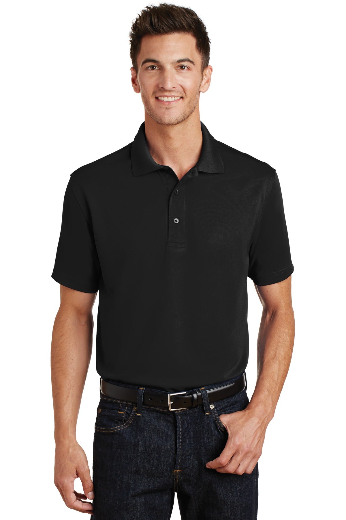 Port Authority Mehrfarbiger Blend Pique Polo K497