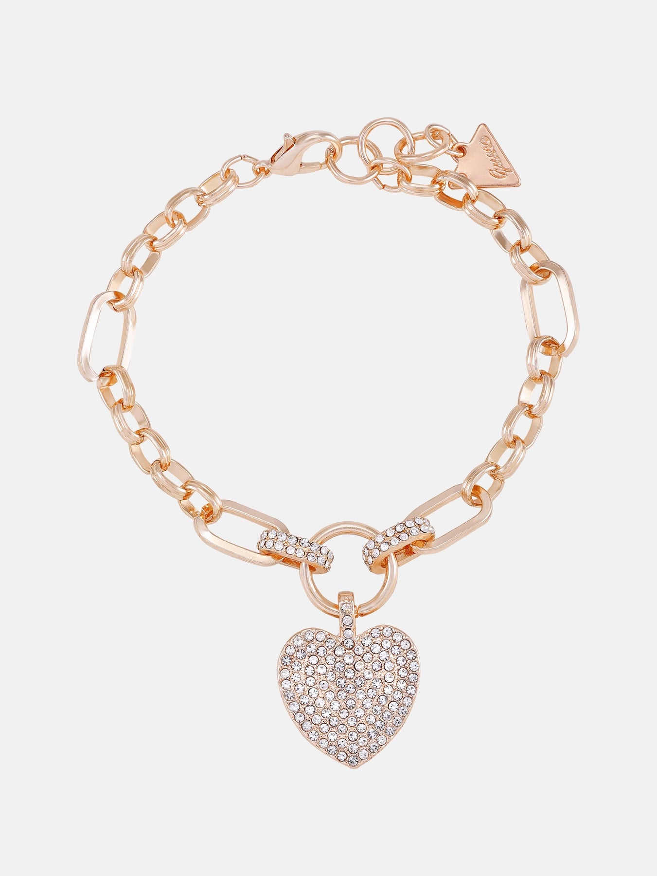 Roségold-Tone Herz Armband Box Set