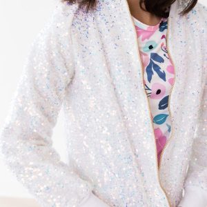 Jacke mit Disco-Pailletten