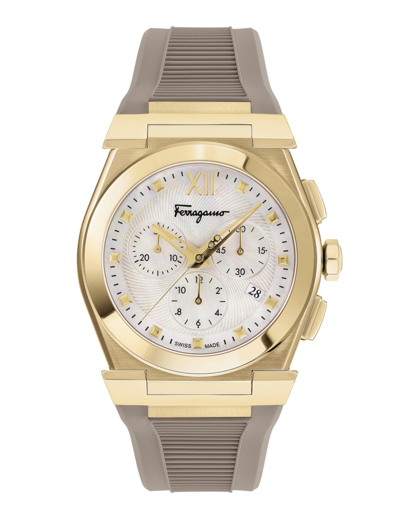 Vega Chrono Mother Von Perle Armbanduhr