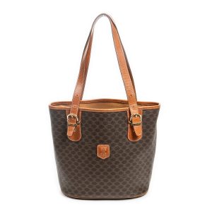 Vintage offene Eimer Tragetasche