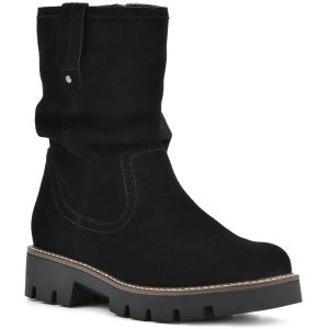 Glean Wildleder-Stiefeletten mit Blockabsatz