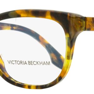 Victoria Beckham Rechteckige Brillen für Damen VB2607 213 Gold/Havanna 55mm