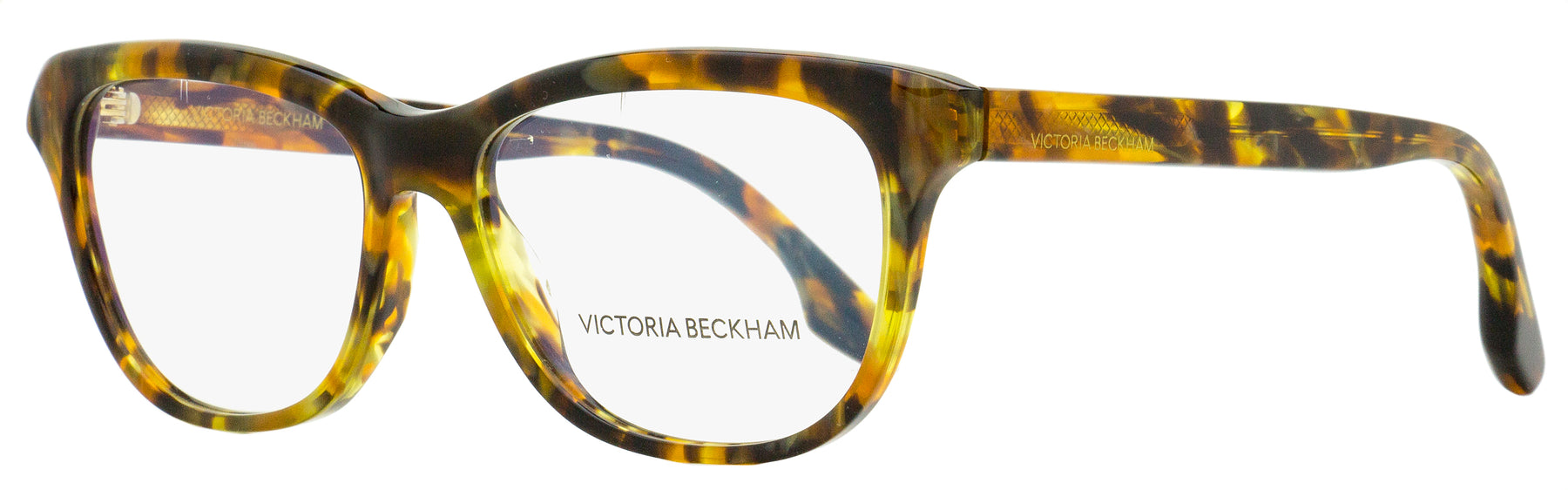 Victoria Beckham Rechteckige Brillen für Damen VB2607 213 Gold/Havanna 55mm