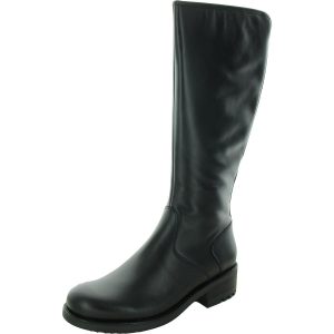 Huxley kniehohe Lederstiefel mit Reißverschluss
