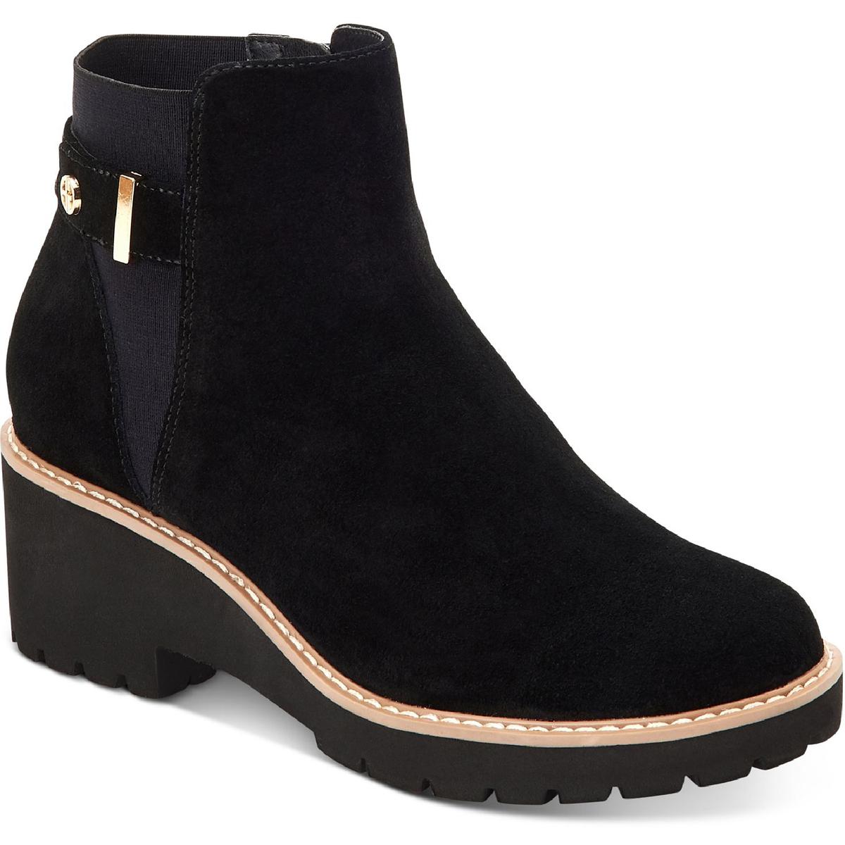 Vaass Wildleder Stiefel mit Keilabsatz