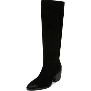Fae-Kniehohe Stiefel mit weitem Schaft
