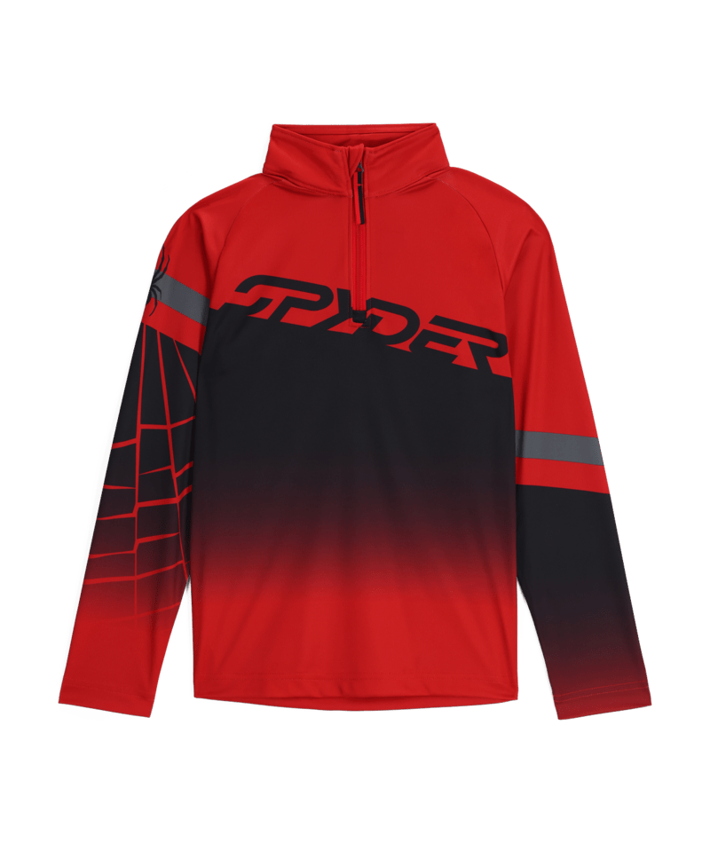 Spyder Incline T-Shirt mit 1/2 Reißverschluss – Jungen