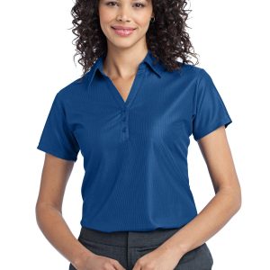 Port Authority Vertikales Pique-Polo für Damen. L512