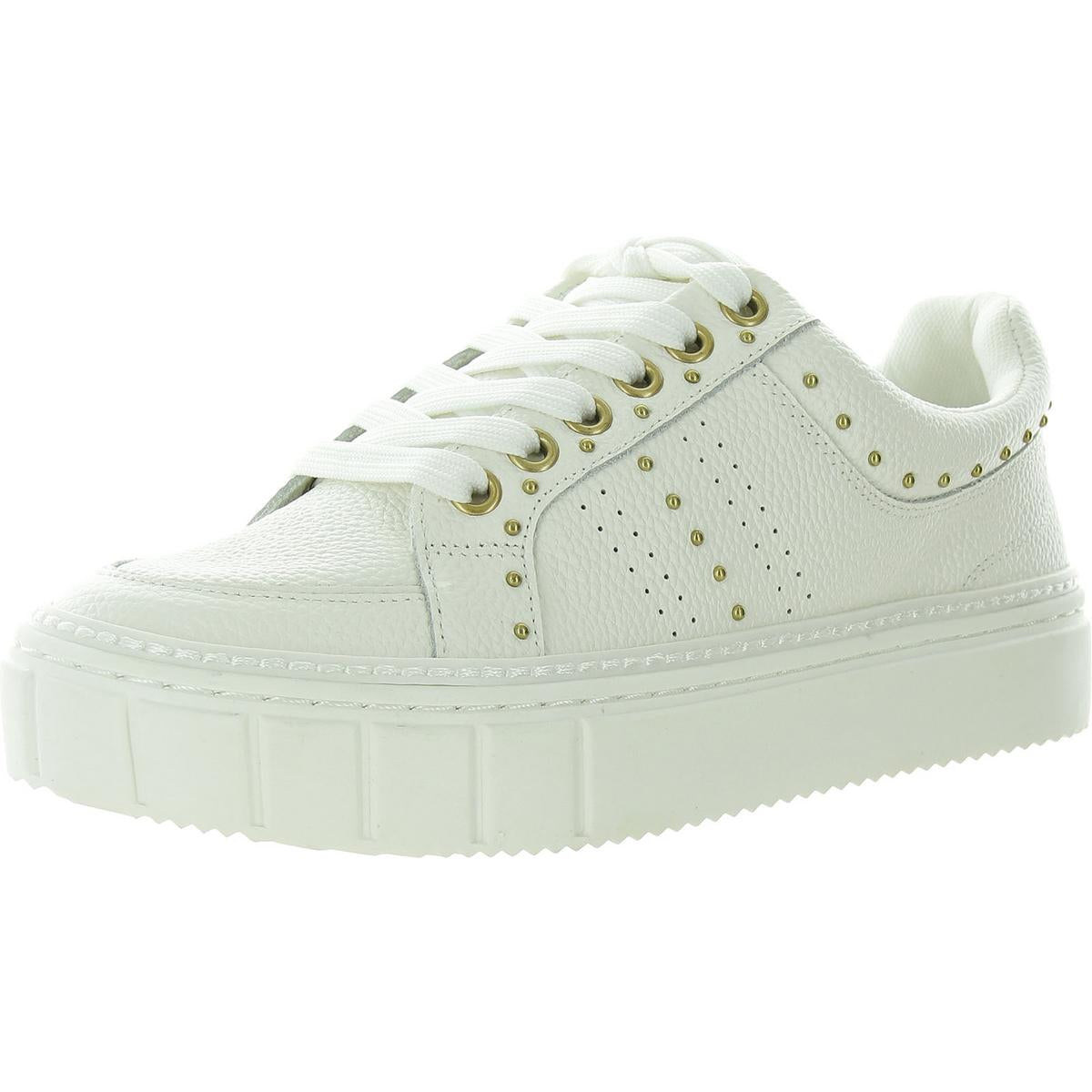 Rosanie verzierte Leder Casual und Mode Sneaker