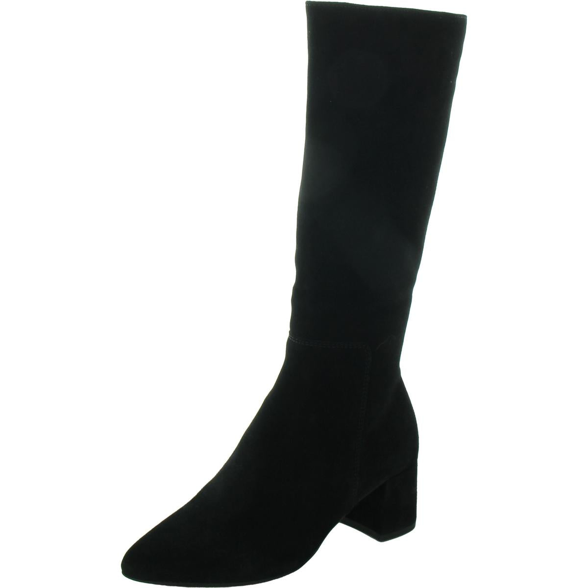 Heaven Reißverschluss Wildleder Kniehohe Stiefel