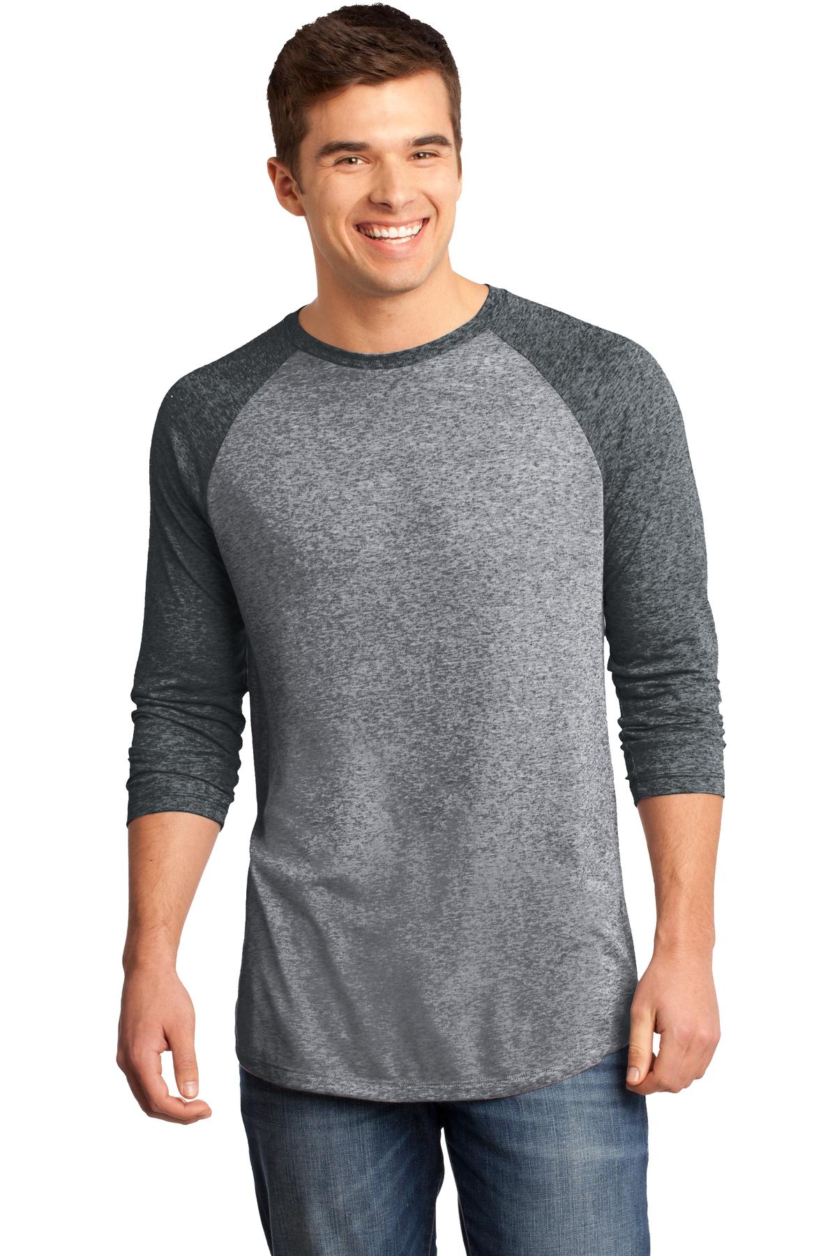 District Jungen Microburn 3/4-Ärmel Raglan T-Shirt DT162