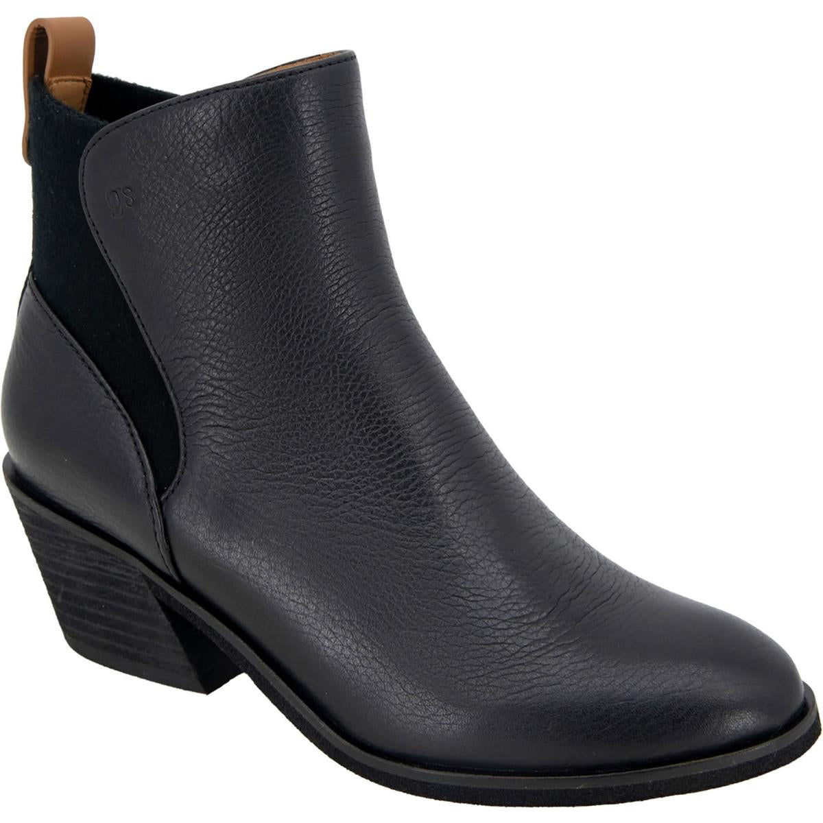Clint Western Stiefeletten aus festem Leder