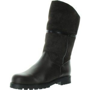 Harlan-Stiefel mit Kunstpelzfutter und mittelhohem Fell