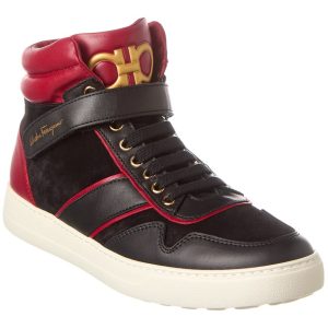 Ferragamo Noe Leder-Sneaker 7732506591292