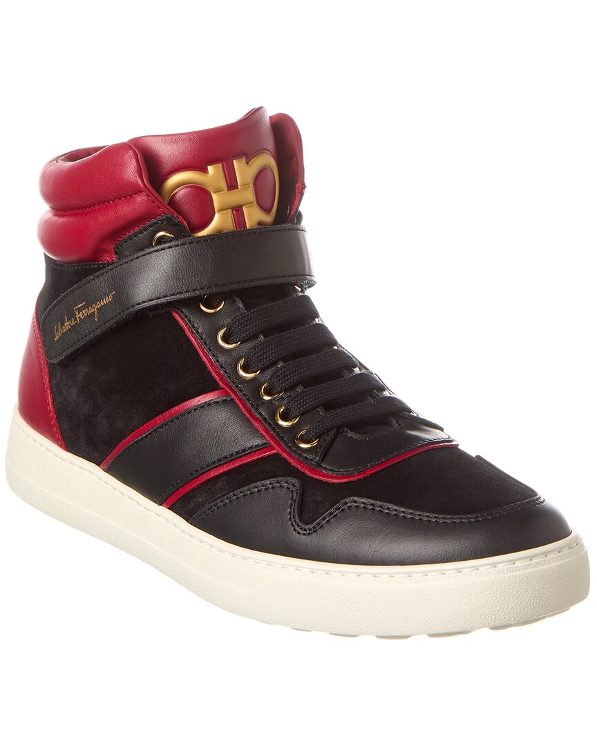 Ferragamo Noe Leder Sneaker