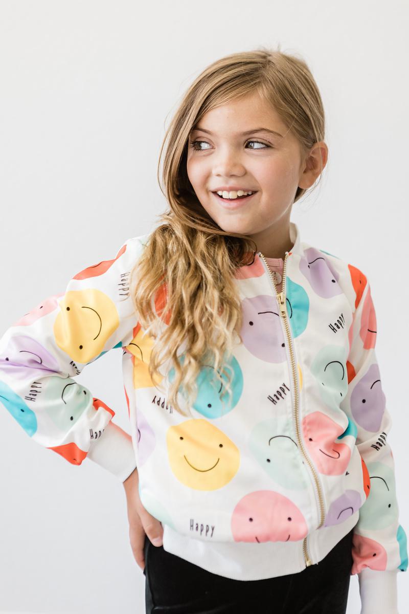 Glückliche Tage Satin Jacke