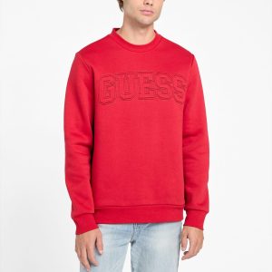 Pullover mit Saul-Logo und Rundhalsausschnitt