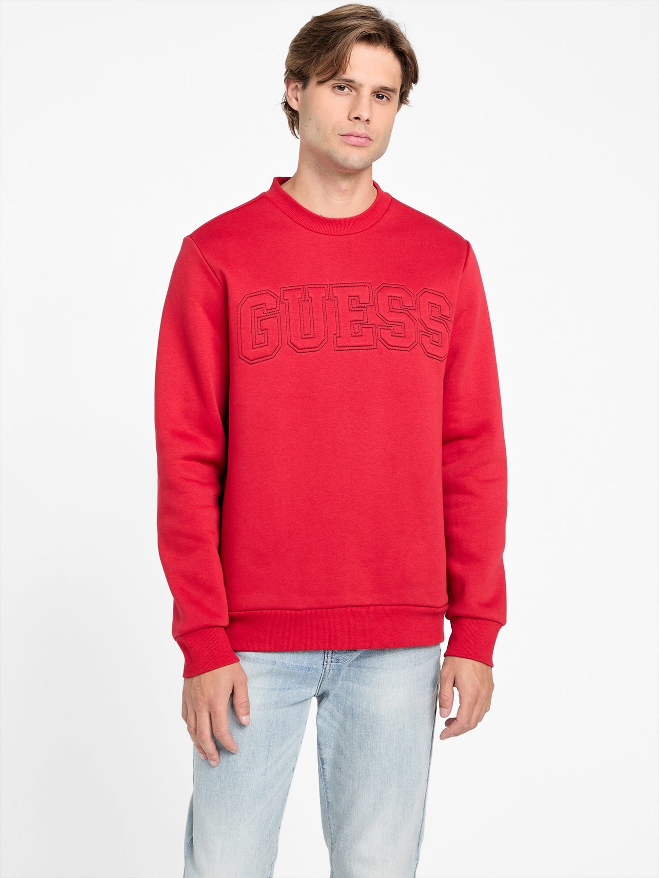 Saul Logo Pullover mit Rundhalsausschnitt