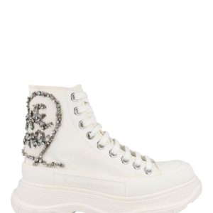 Crystal verzierte Profilstiefel