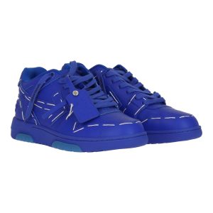 Off White Herren-Sneaker in Dunkelblau 7820102402108