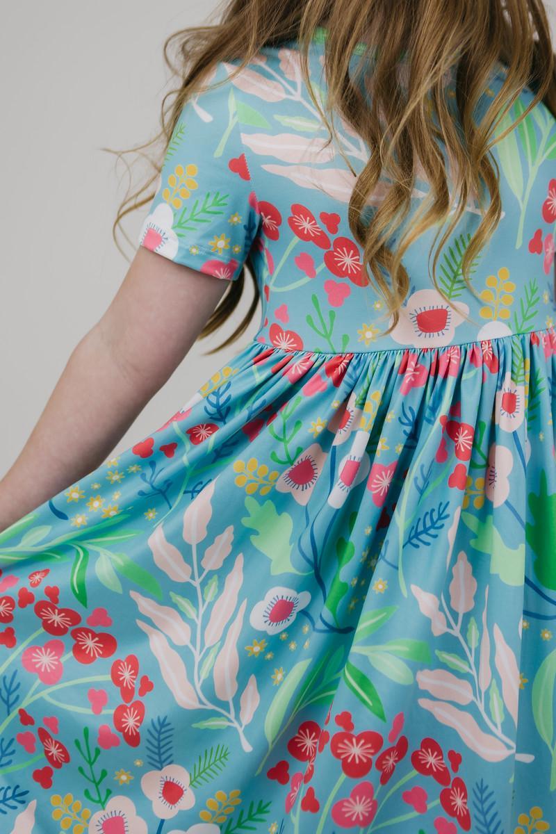 Frühling Breeze S/S Twirl Kleid