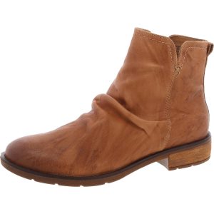 Stiefeletten aus Kunstleder mit Reißverschluss