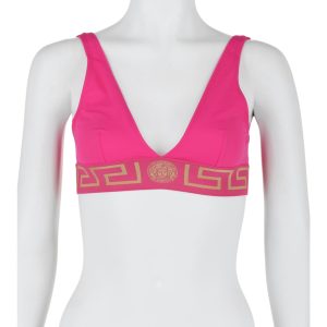 Bikinioberteil aus Greca Border Triangle