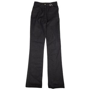 Schwarze Jeans aus Baumwolldenim
